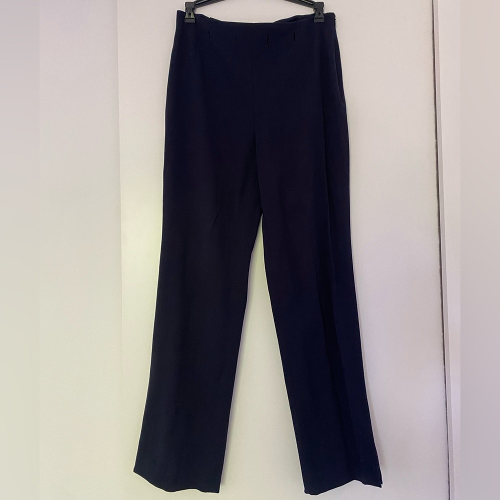 Escada Navy Blue StraightLeg Pants